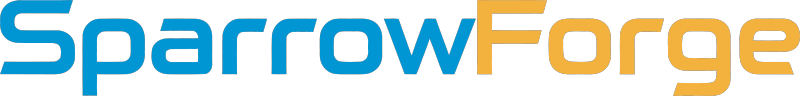 SparrowForgeLab logo text